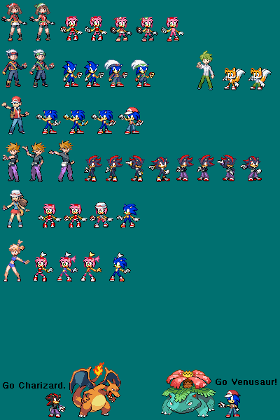 Custom Rse Sprite Custom Poses of RSE/FRLG Pokemon Trainers #1 by ElementalVarious on ...