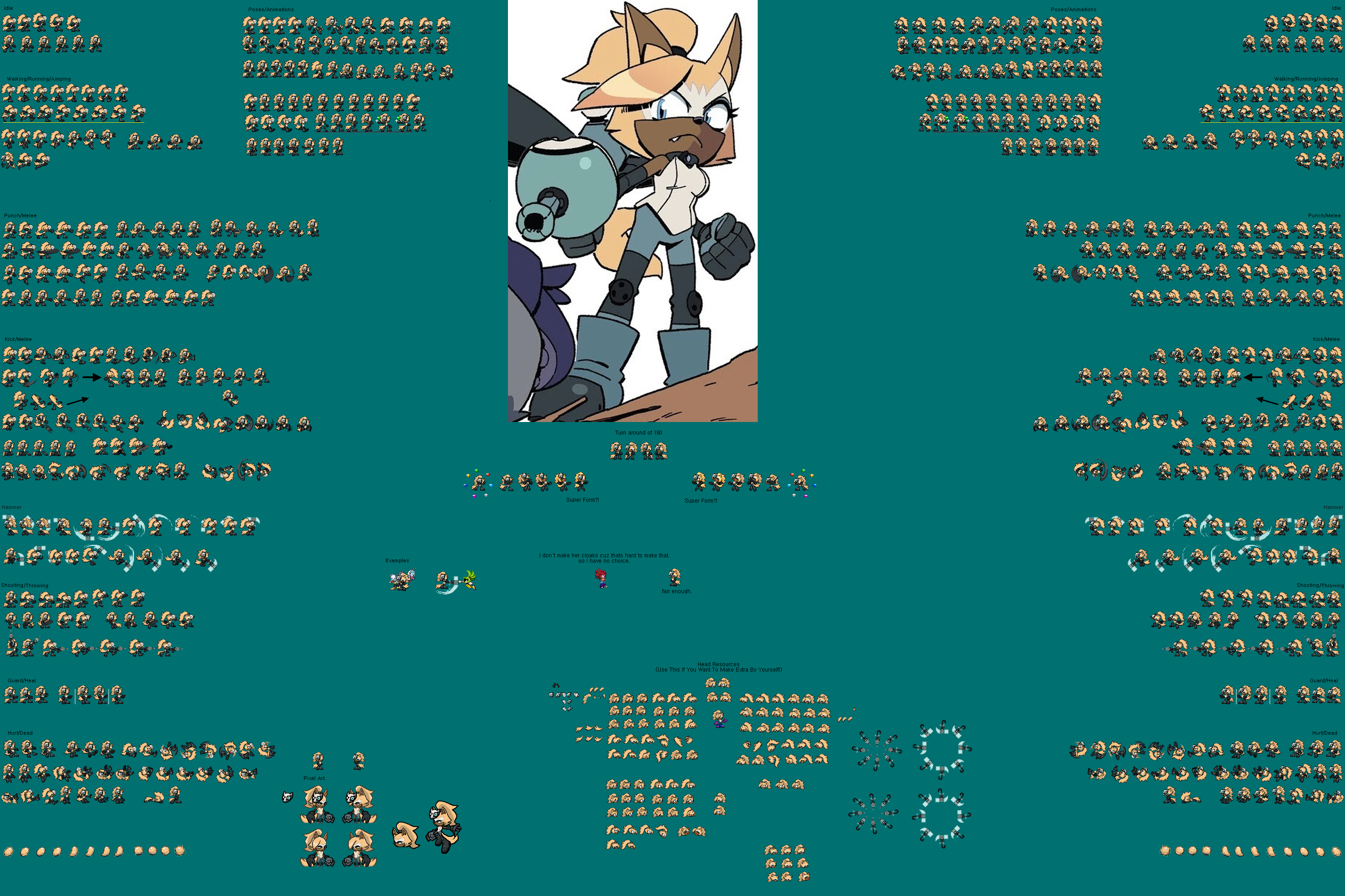 Whiff Sprites Rws Whisper The Wolf Sprite Sheet by ElementalVarious on DeviantArt