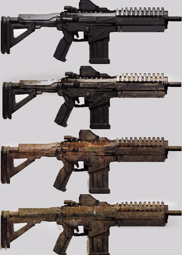 A Rifle Biodegrading Rifle Degredation by C-E-Streth on DeviantArt
