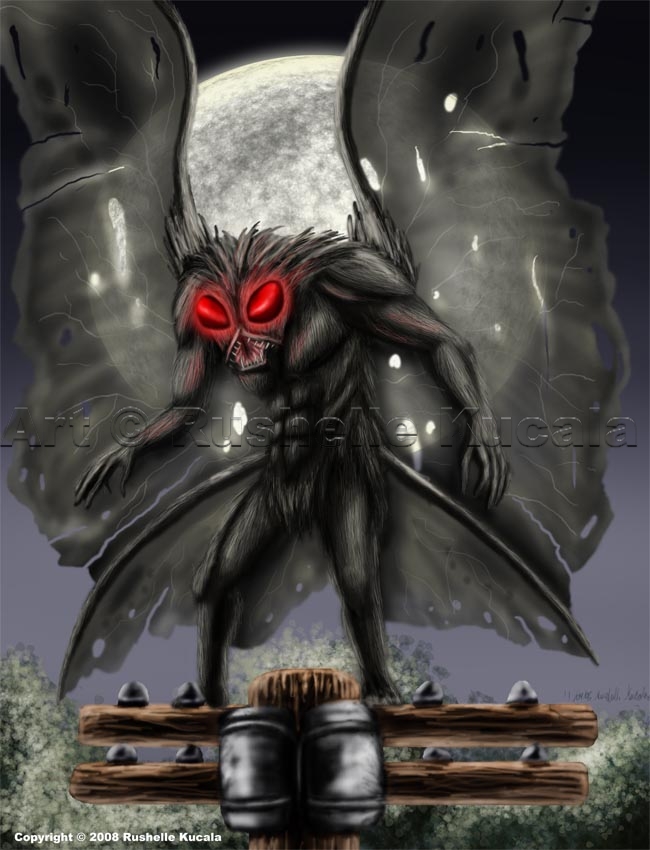 The Mothman by TheDragonofDoom on DeviantArt