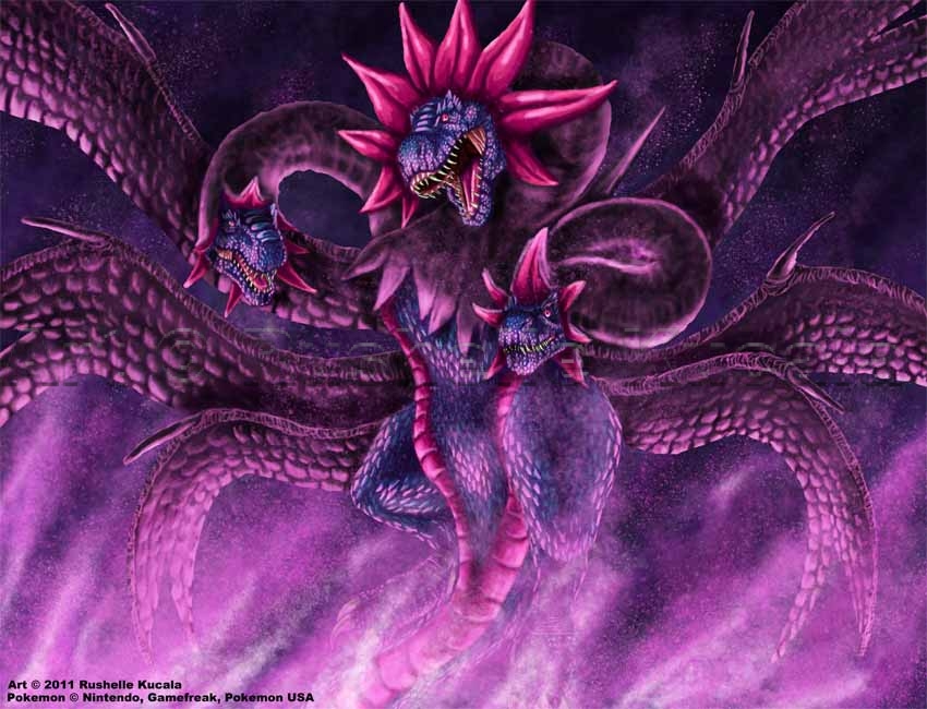 Realistic Pokemon Hydreigon By Thedragonofdoom On Deviantart
