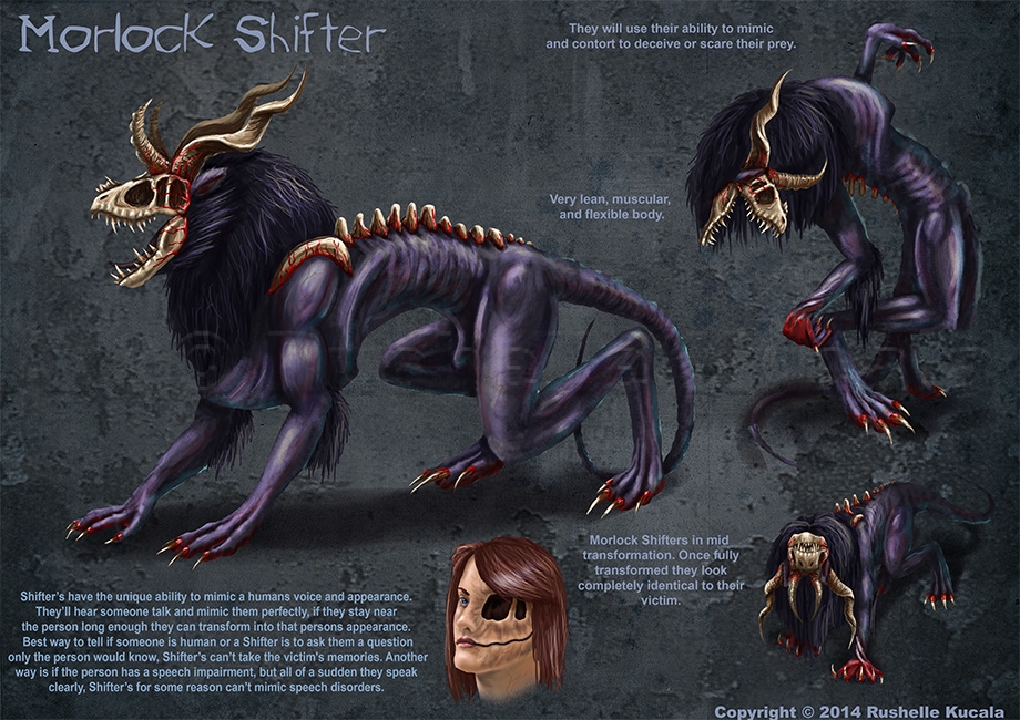 Morlock Shifter Reference Sheet