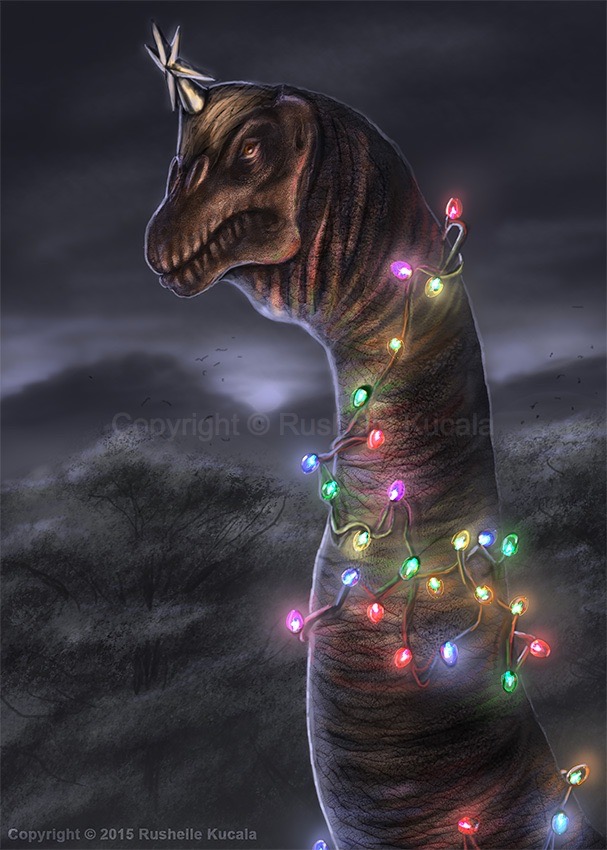 Brachiosaurus Christmas Tree