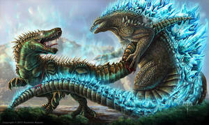 Godzilla VS. Atomic Rex