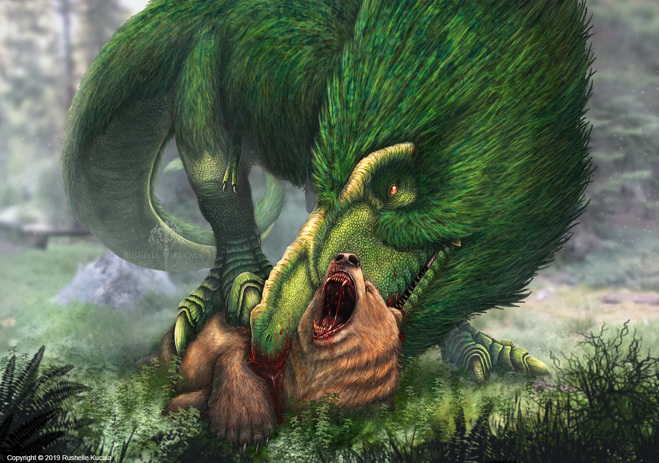 Tyrannosaurus Rex Vs Grizzly Bear By Thedragonofdoom On Deviantart Tyrannosaurus Rex Vs Grizzly Bear By Thedragonofdoom On Deviantart