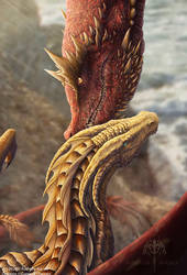 Caraxes and Syrax