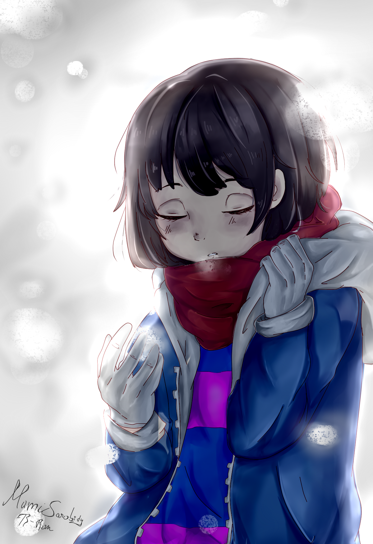 Frisk From Undertale Fan Art 16 By Rranponpon On Deviantart