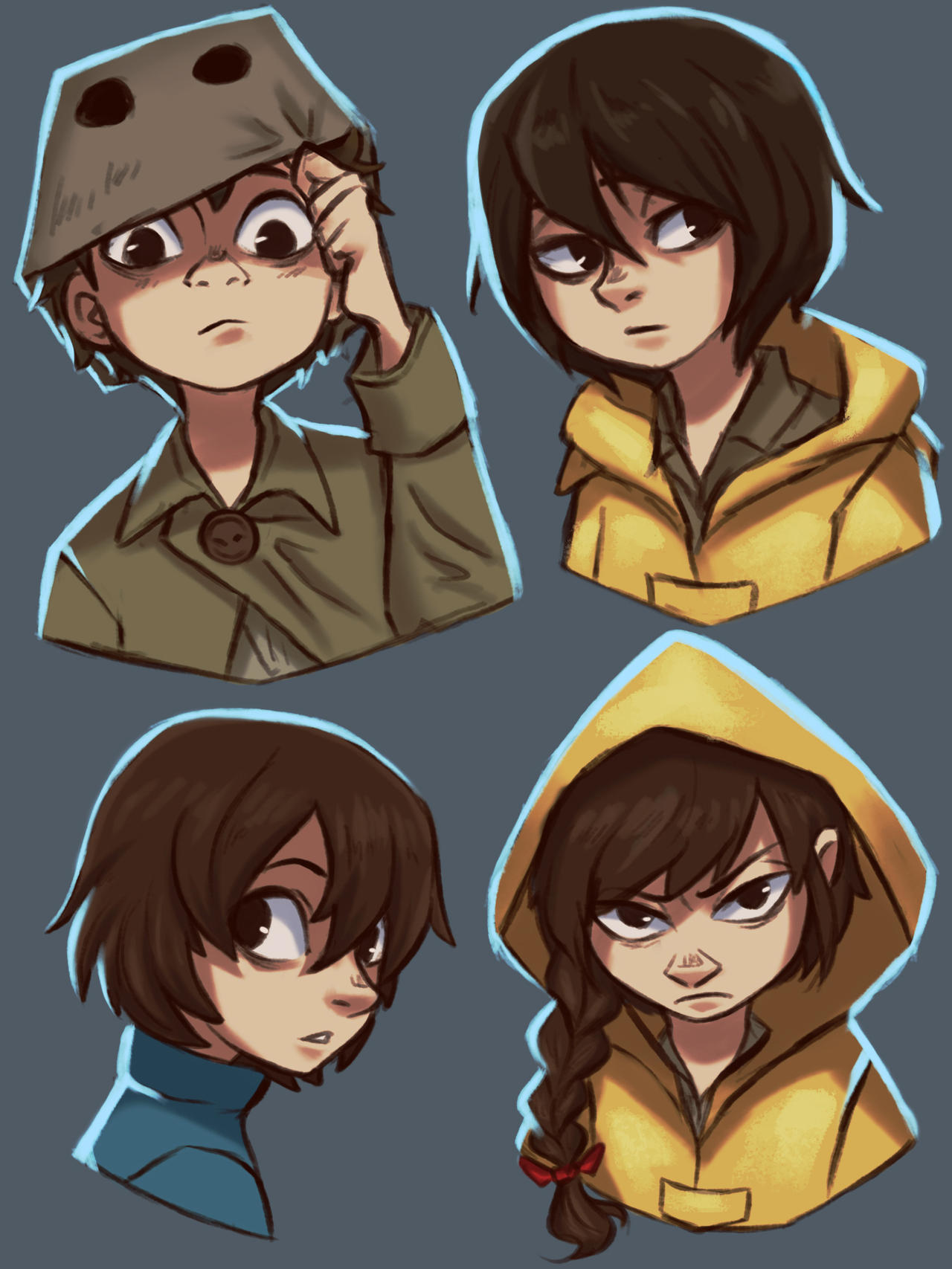 Little Nightmares Characters by RRanPonpon on DeviantArt