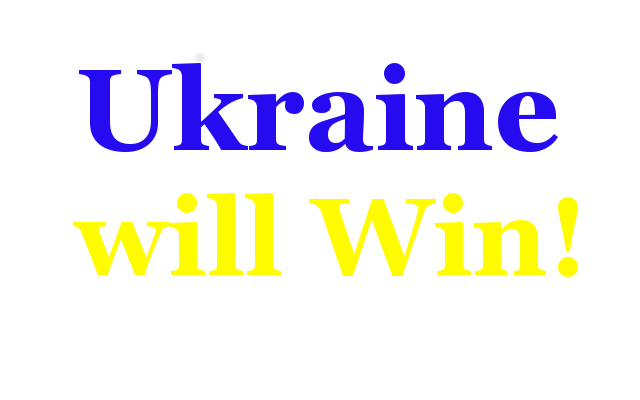 Ukraine will Win