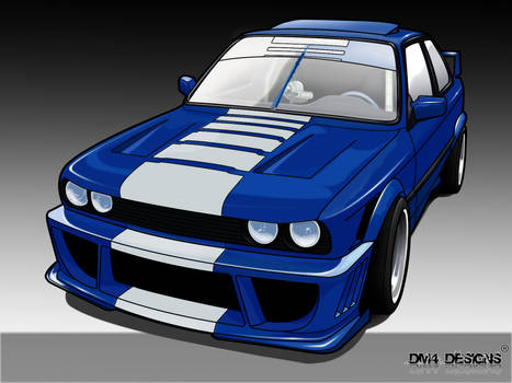 BMW E30 toon