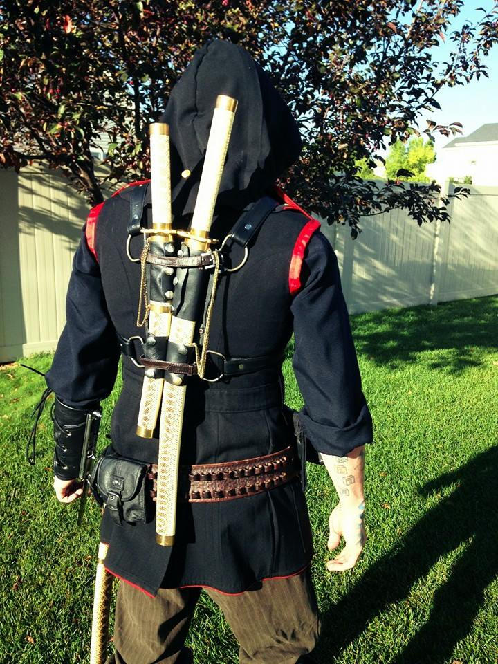 Rear view Assassin robes by buckleyjames on DeviantArt