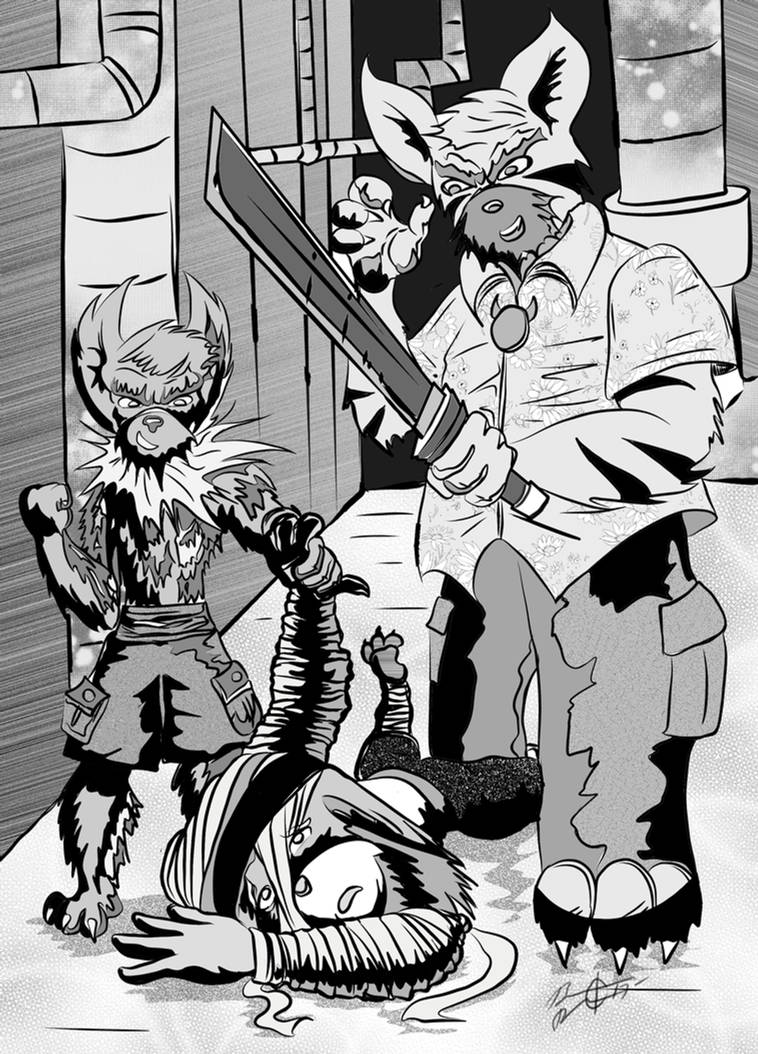 Attacked in an Alleyway by MortimerAglet