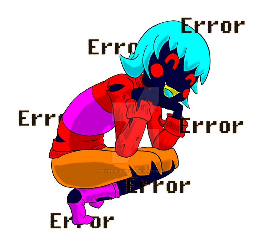 Error Ink Chara Error Chara: Teaser 4-1 by Chaos-Le-Mieux on DeviantArt