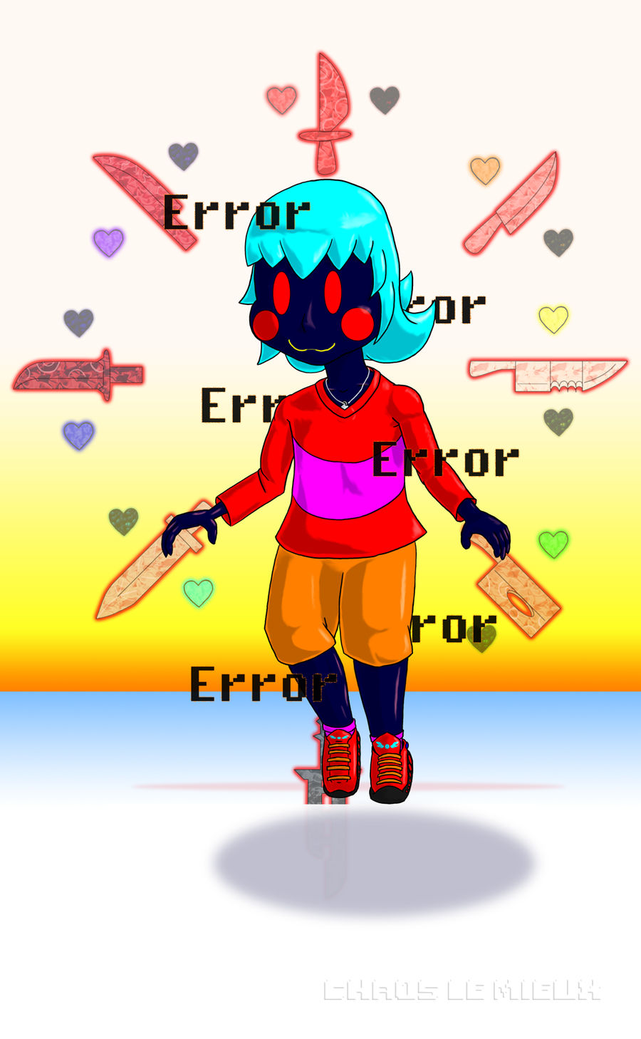 Error Ink Chara Error Chara: Profile 1 by Chaos-Le-Mieux on DeviantArt