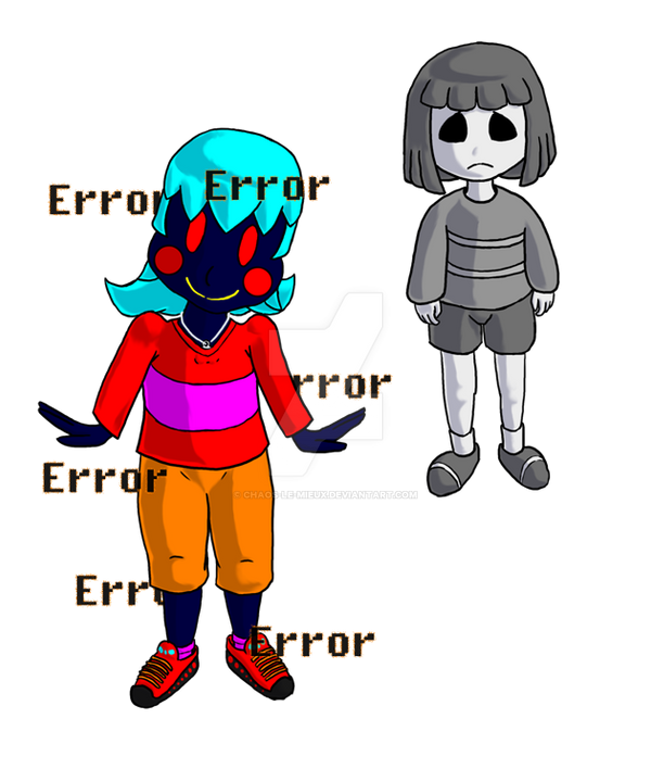 Error Ink Chara Error Chara: Teaser 5-1 by Chaos-Le-Mieux on DeviantArt