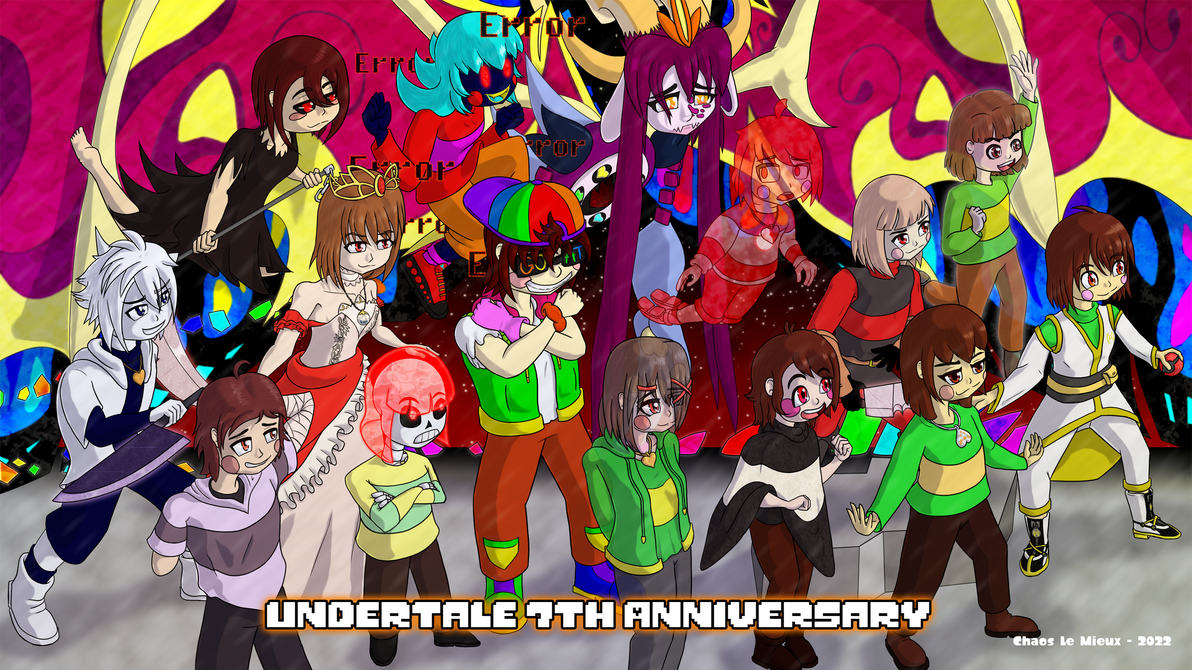 Undertale 7th Anniversary: Chara Tribute by Chaos-Le-Mieux on DeviantArt