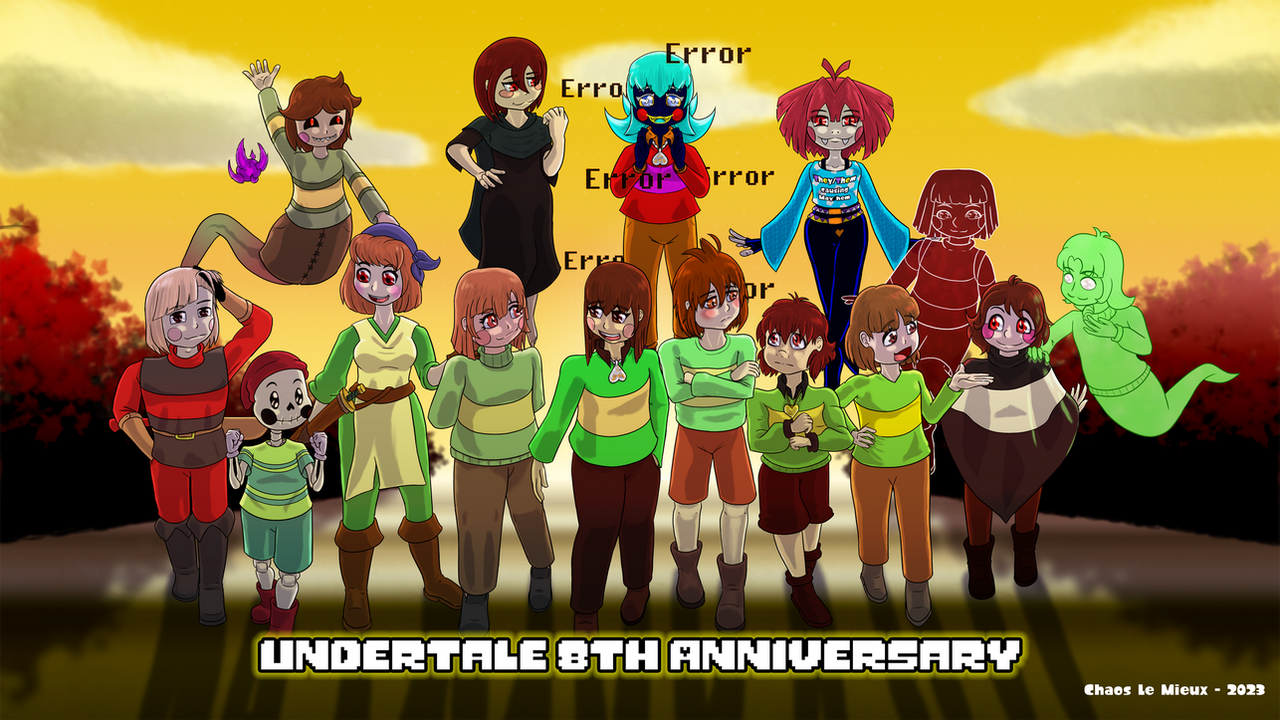 Undertale 8th Anniversary: Chara Tribute by Chaos-Le-Mieux on DeviantArt