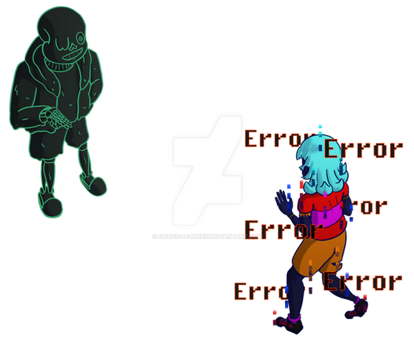 Error Ink Chara Error Chara: Teaser 14-1 by Chaos-Le-Mieux on DeviantArt