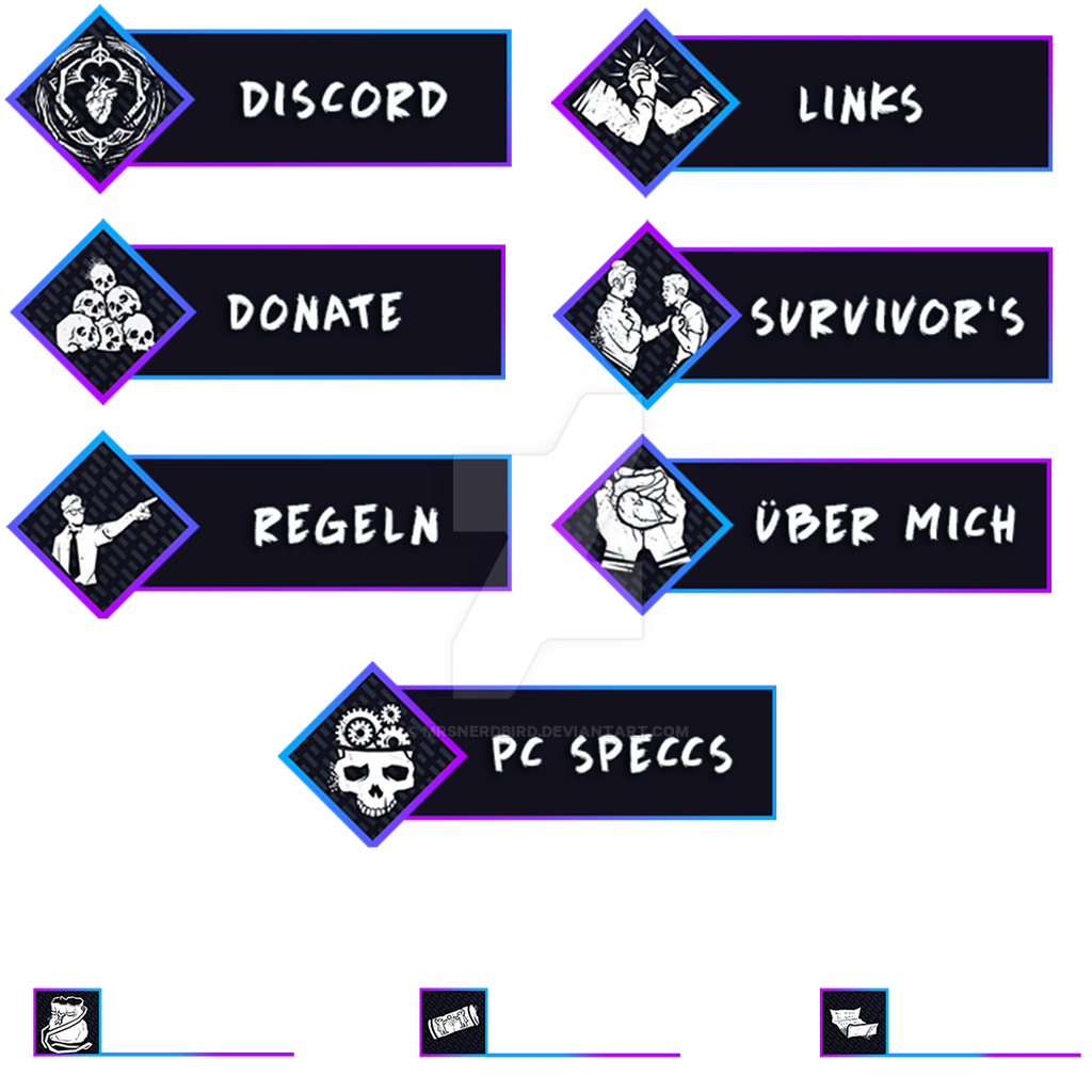 DBD Panels Photoshop File by MrsNerdbird on DeviantArt