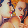 Study of masters: Tamara de Lempicka - Primavera