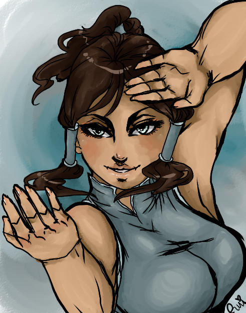 Korra pose practice