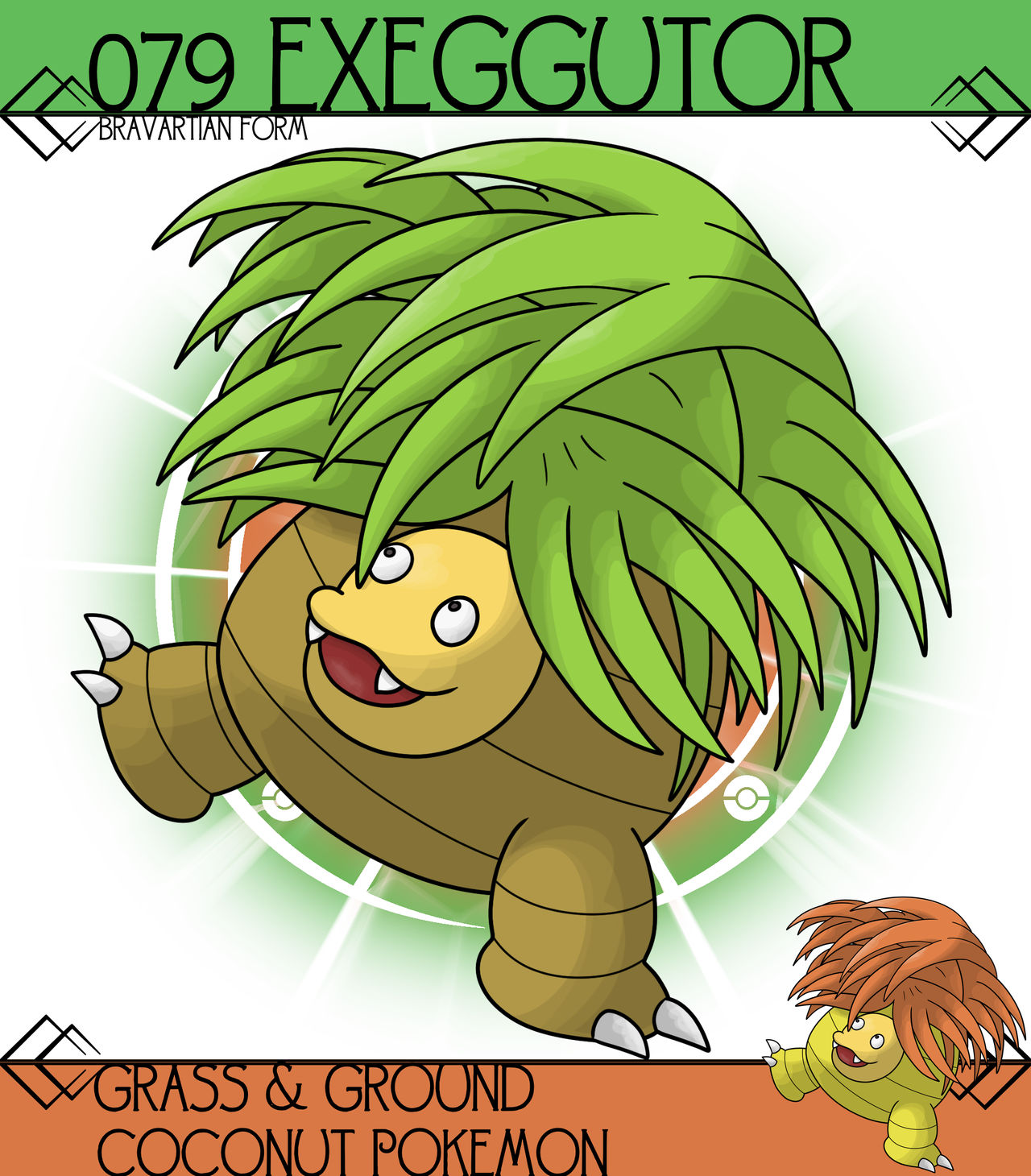 079 Bravartian Exeggutor by ShinyOotachi on DeviantArt