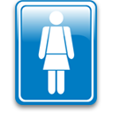 Woman dock icon