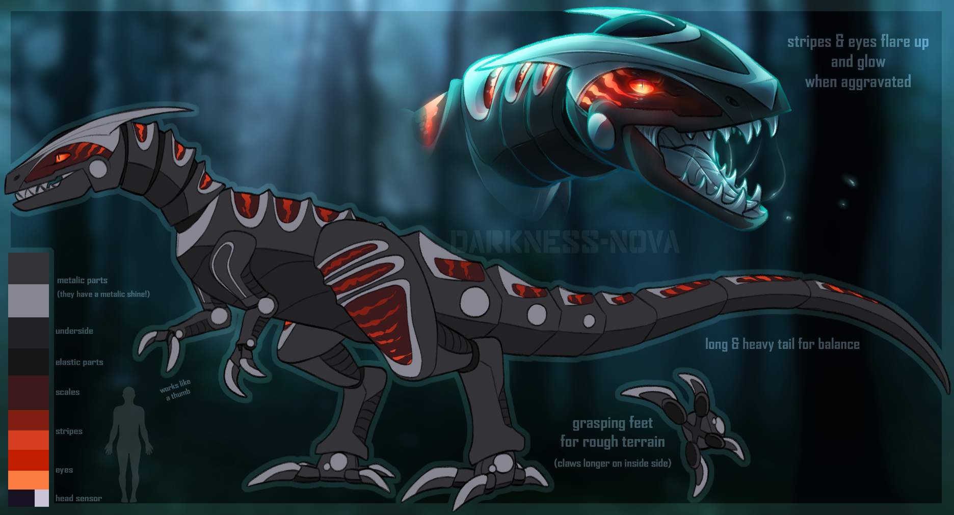 Roboraptor black best sale