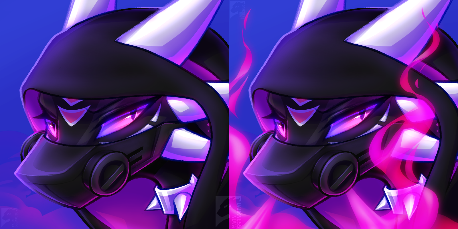 Gas Version Deviantart Don't breathe the pink gas by DarknessNovaVII on DeviantArt