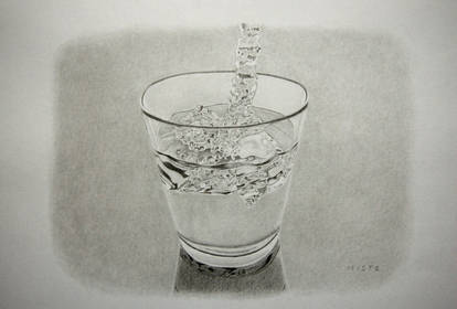 Glass and water