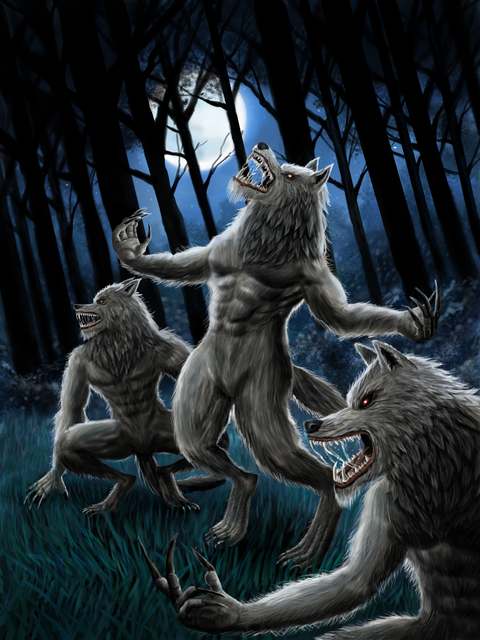 Deviantart Pythos Werewolf Werewolf by samunat9 on DeviantArt