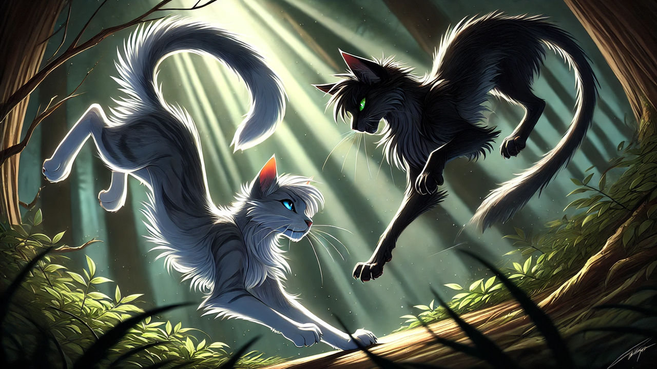 Hollyleaf And Ivypool Wallpaper FREE By Melpomenedownloads On DeviantArt hollyleaf-and-ivypool-wallpaper-free-by-melpomenedownloads-on-deviantart