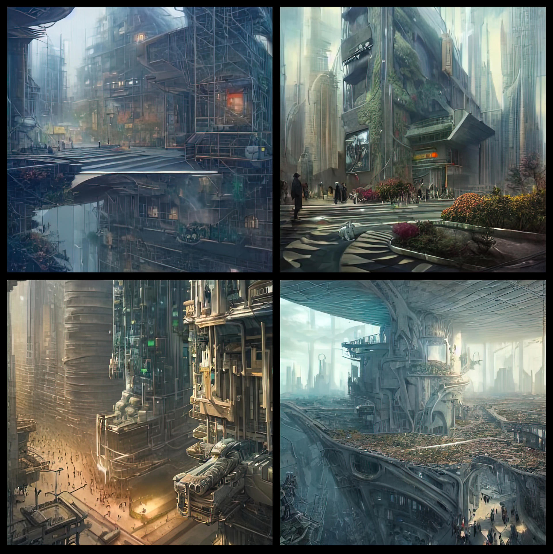 Deviantart Future FUTURE CITIES by DVKtheartist on DeviantArt
