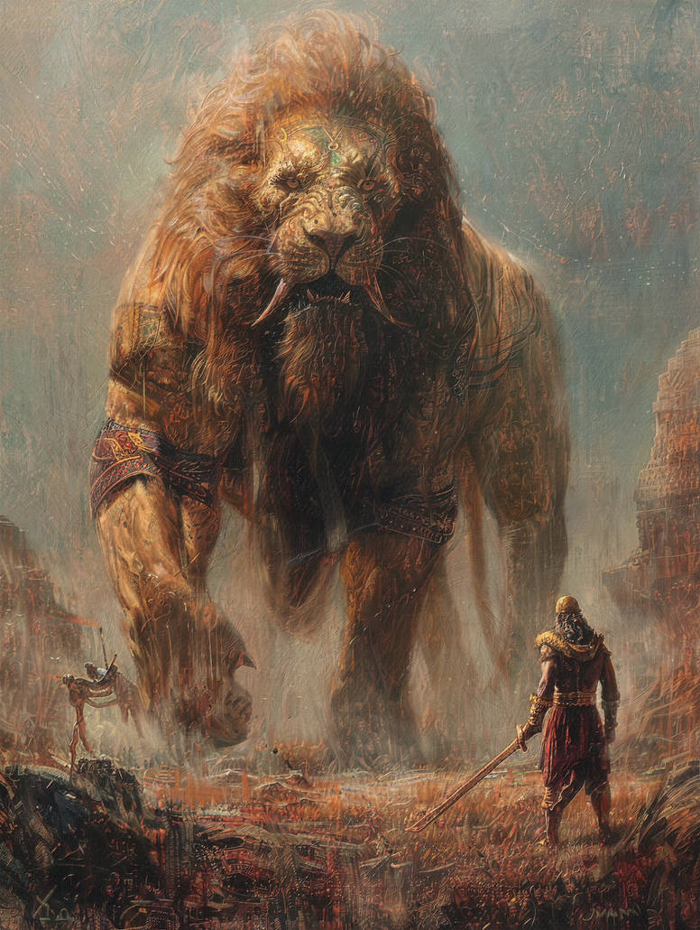 In the Lion's Den by DVKtheartist on DeviantArt