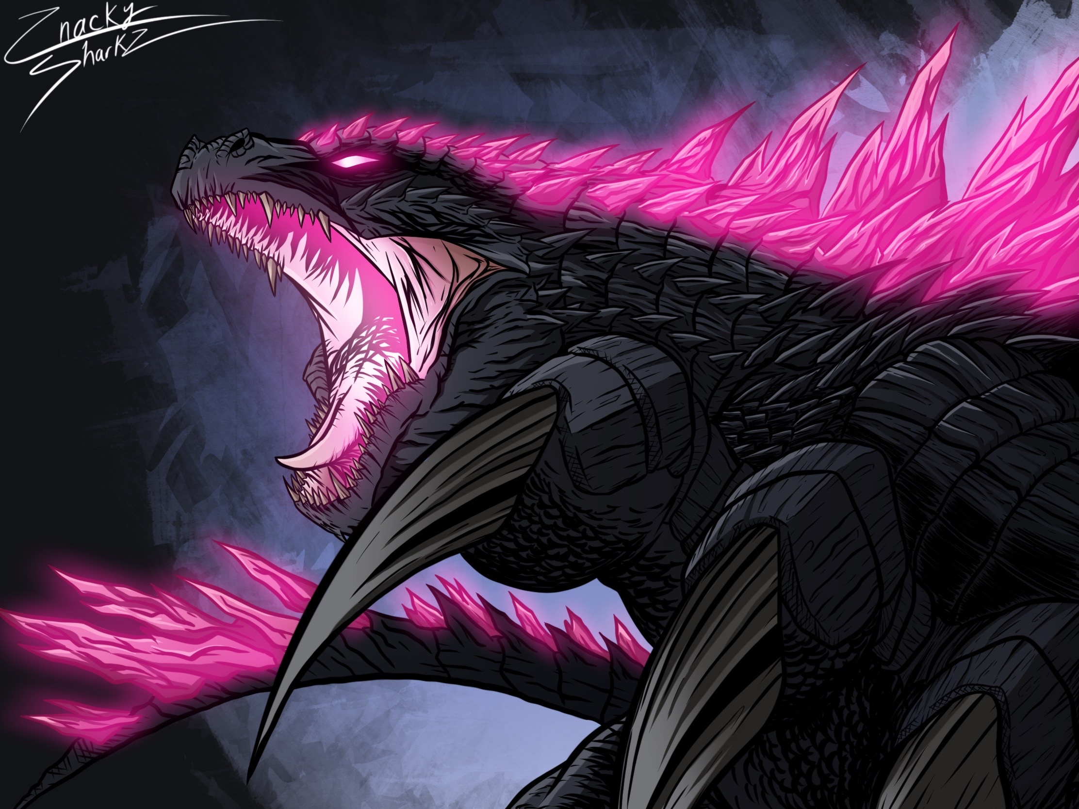Godzilla Has Risen Fearsome Godzilla has evolved by ZnackySharkZ on DeviantArt