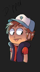 Gravity falls- Dipper Sketch 