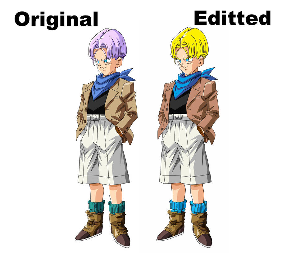 Original Trunks Trunks GT Original and Editted by SHS05 on DeviantArt