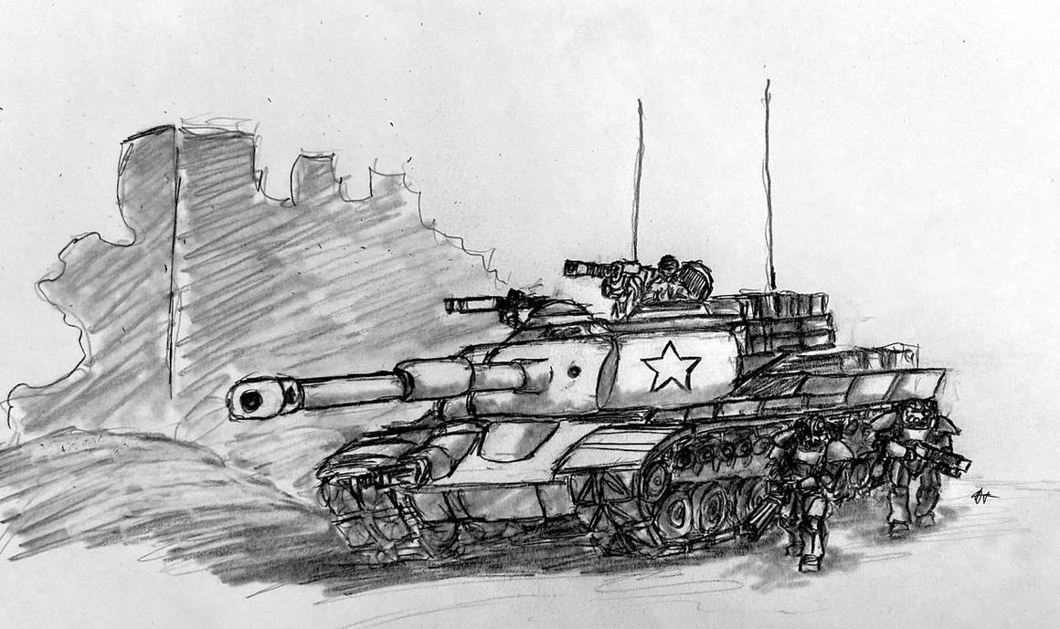 Fallout Inspired M1 Abrams by Cromwell300 on DeviantArt