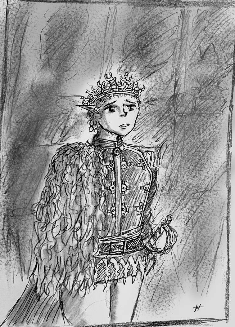 Sketch Rking Commission Sketch: A new King by Cromwell300 on DeviantArt