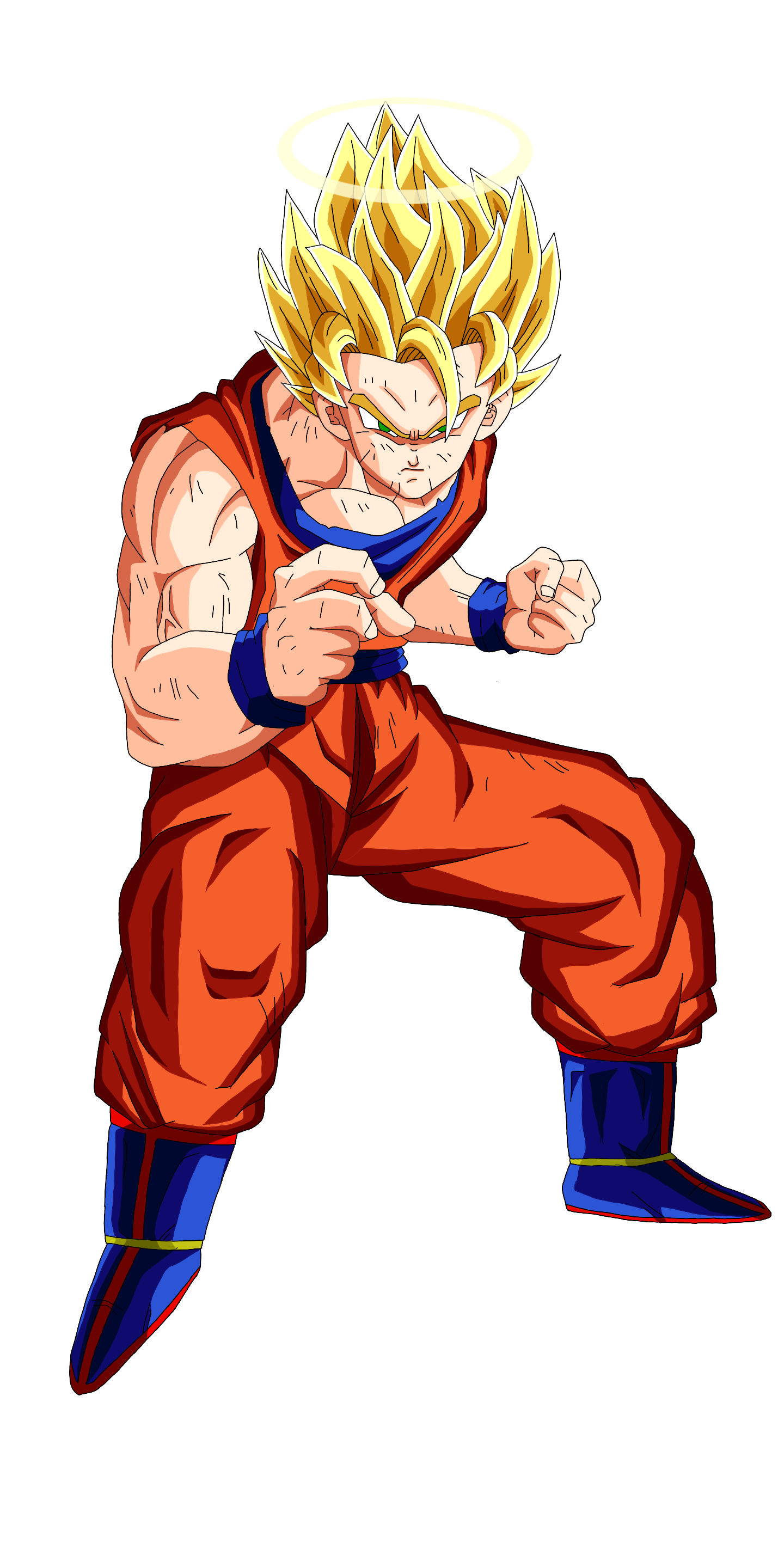 Super Saiyan 2 Goku (Angel) by carlthedog23 on DeviantArt