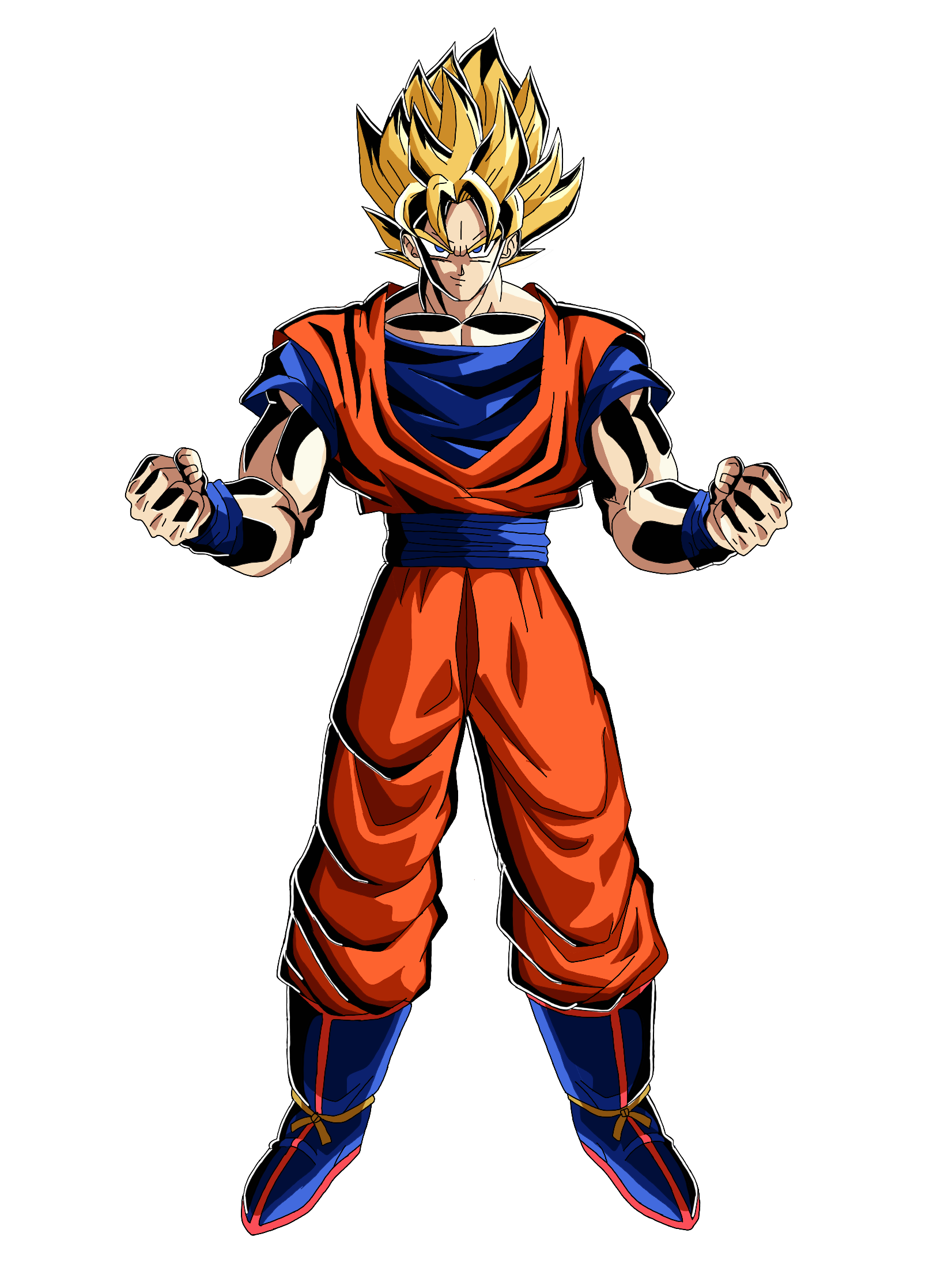 Goku Super Saiyan The Adaptations by LoudCasaFanRico on DeviantArt