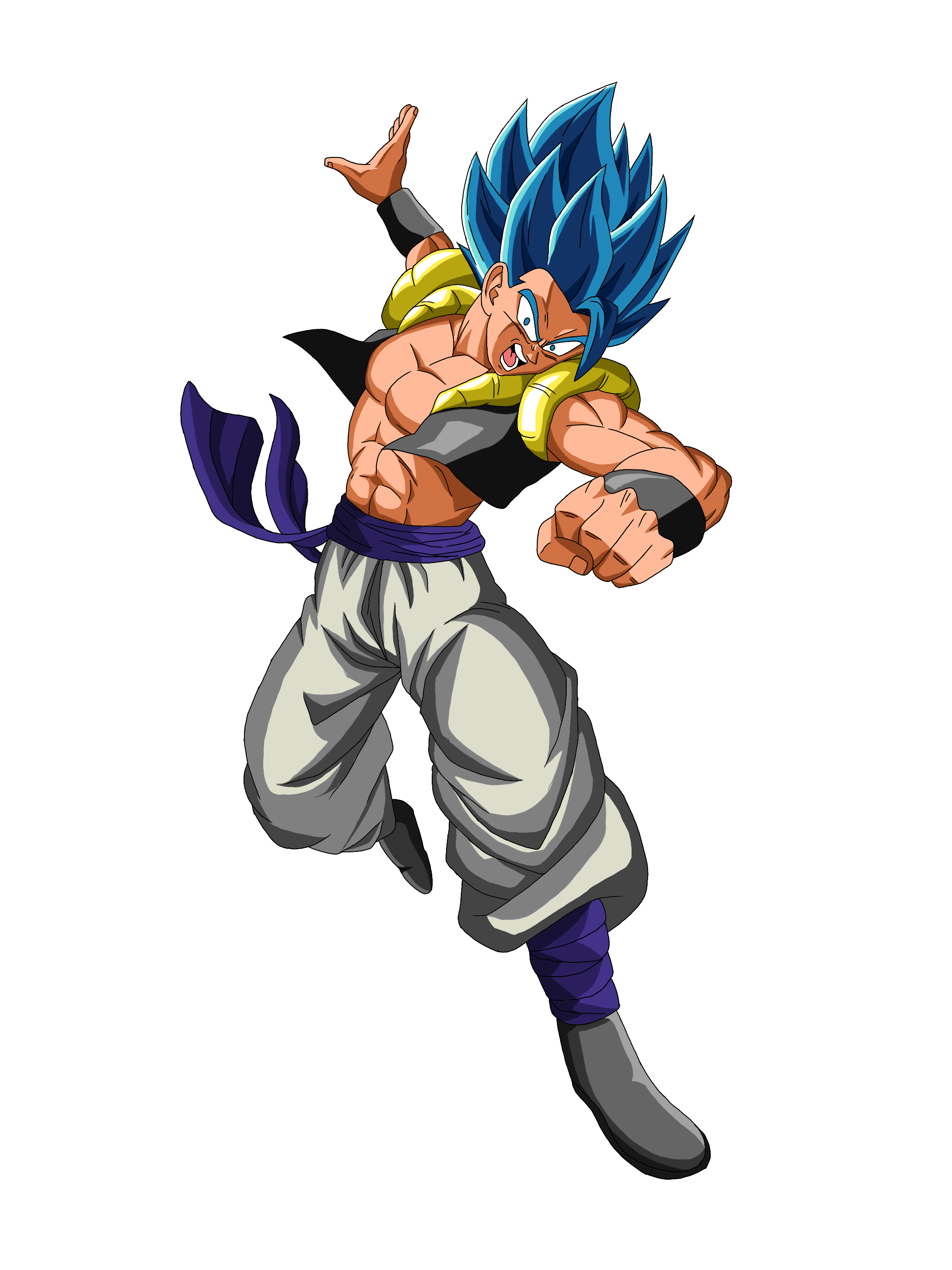 xeno gogeta ssj blue 4 render 2 by xchs on DeviantArt