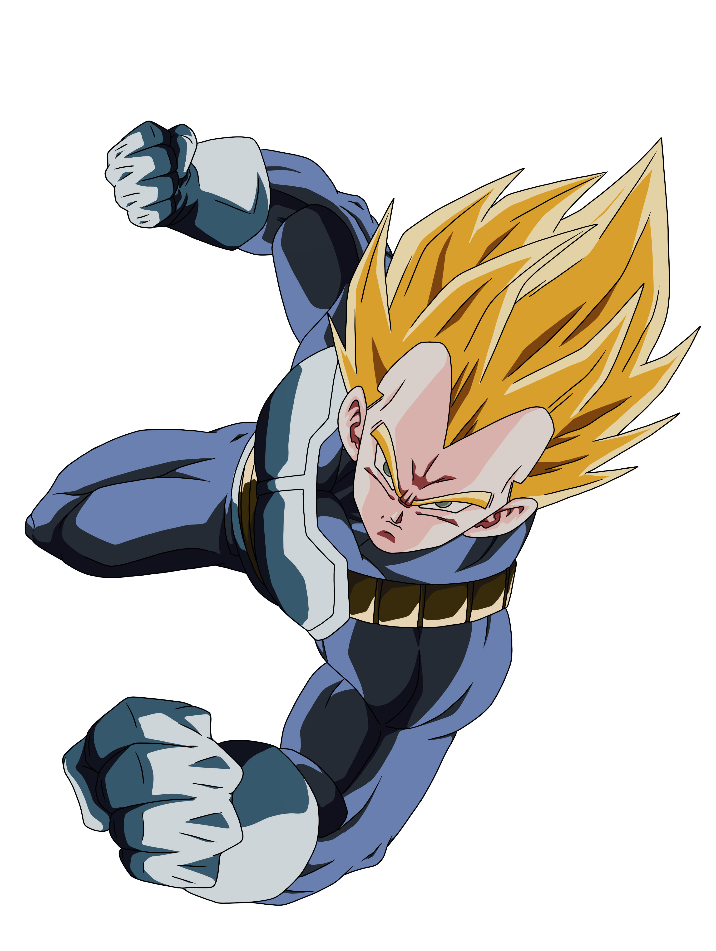 Final Flash Vegeta (Render) by adb3388 on DeviantArt