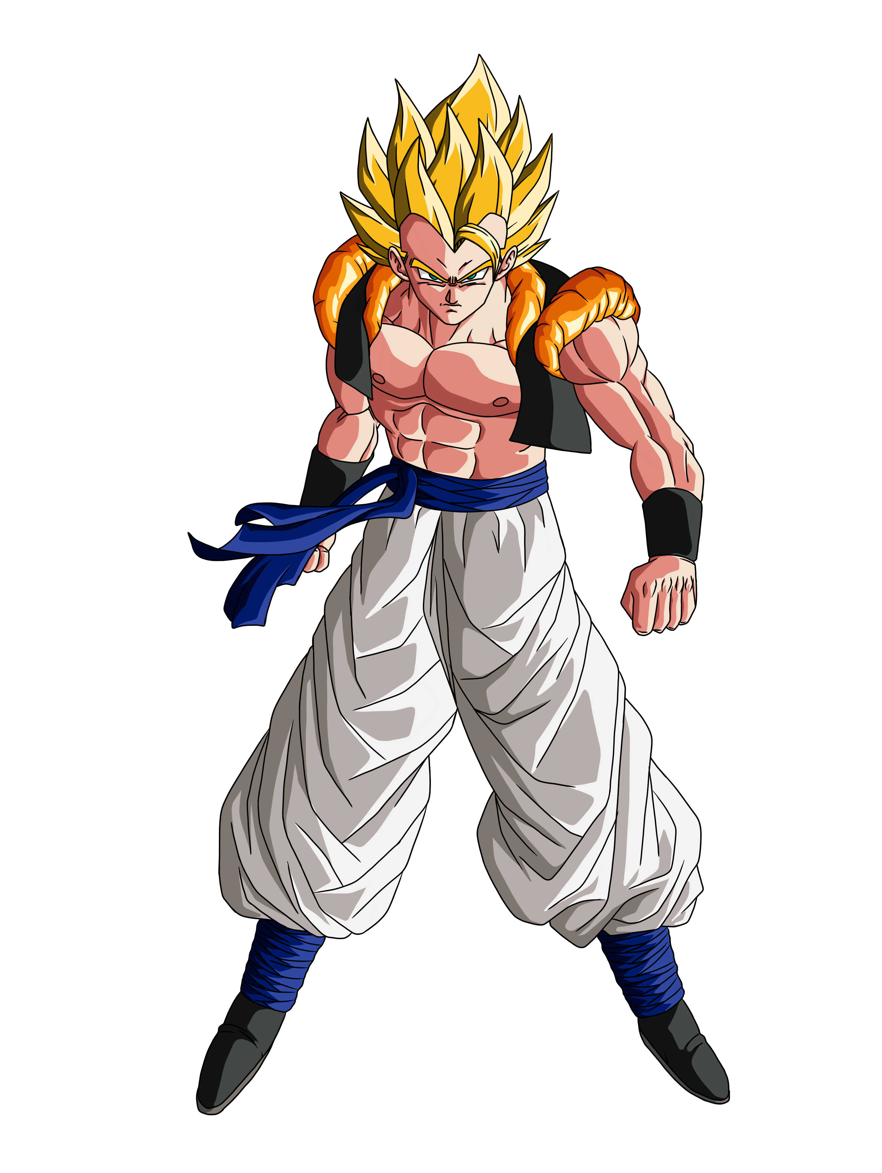 Ssjb Gogeta Png Image - Dragon Ball Gogeta Ssj4,Gogeta Png - free