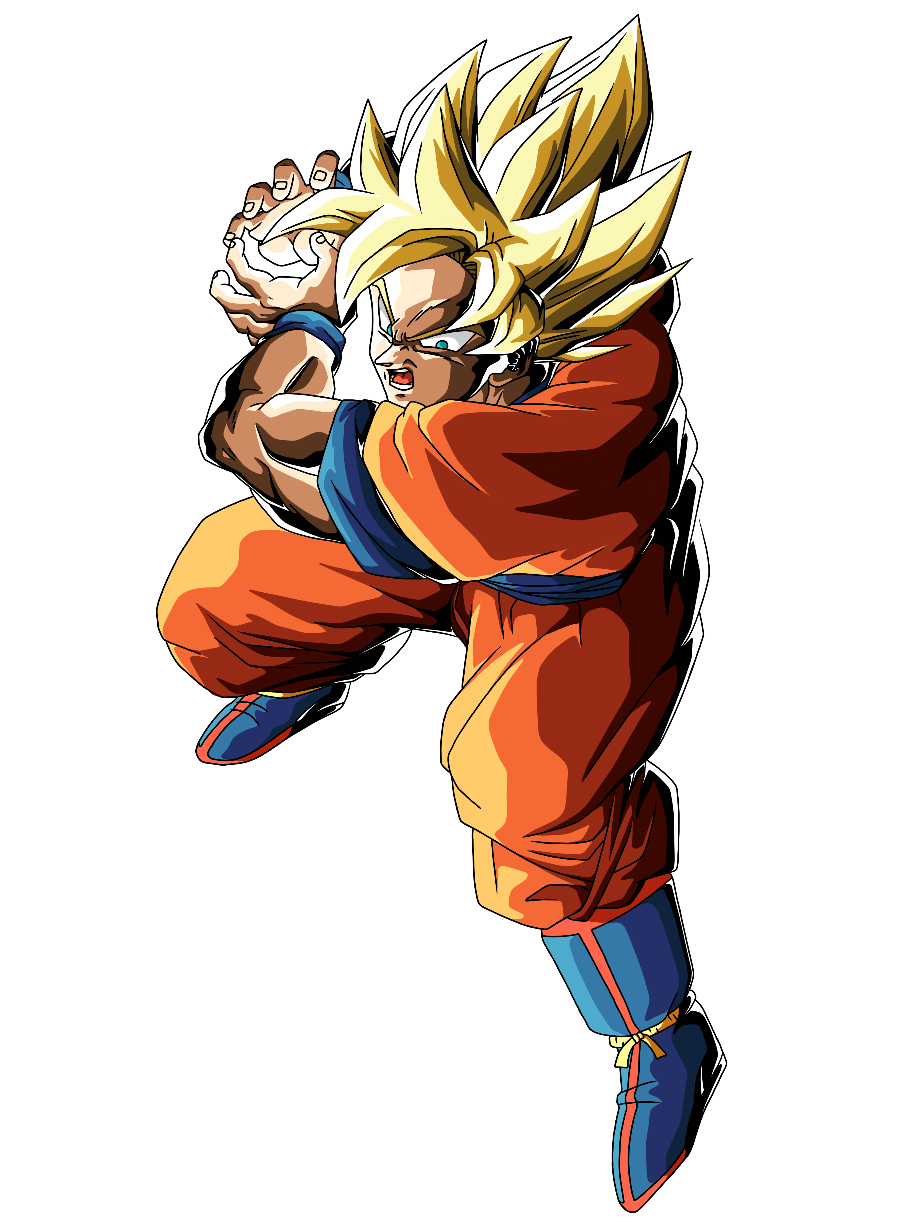 Son Goku Super Sayajin 4 by Theo001 on DeviantArt