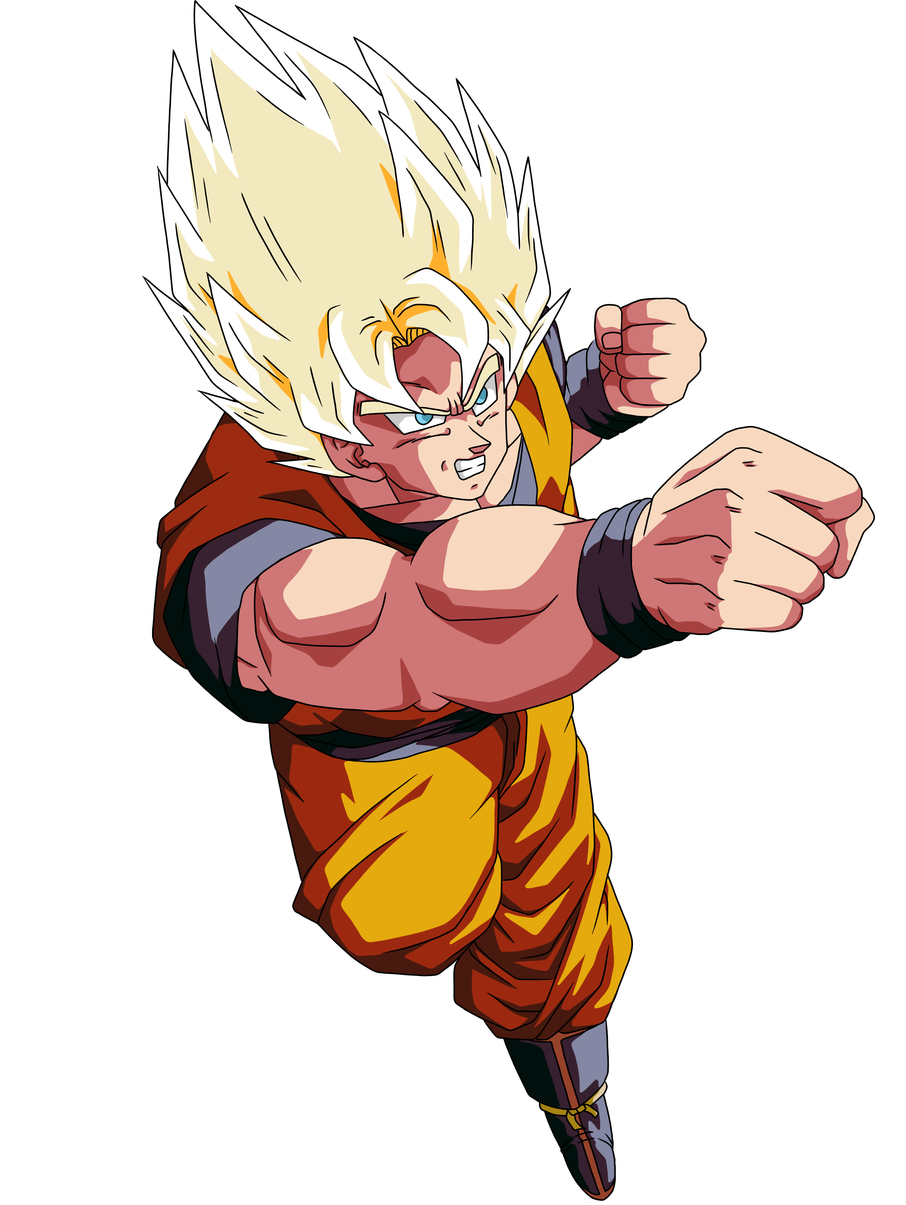 Son Goku Super Sayajin 4 by Theo001 on DeviantArt