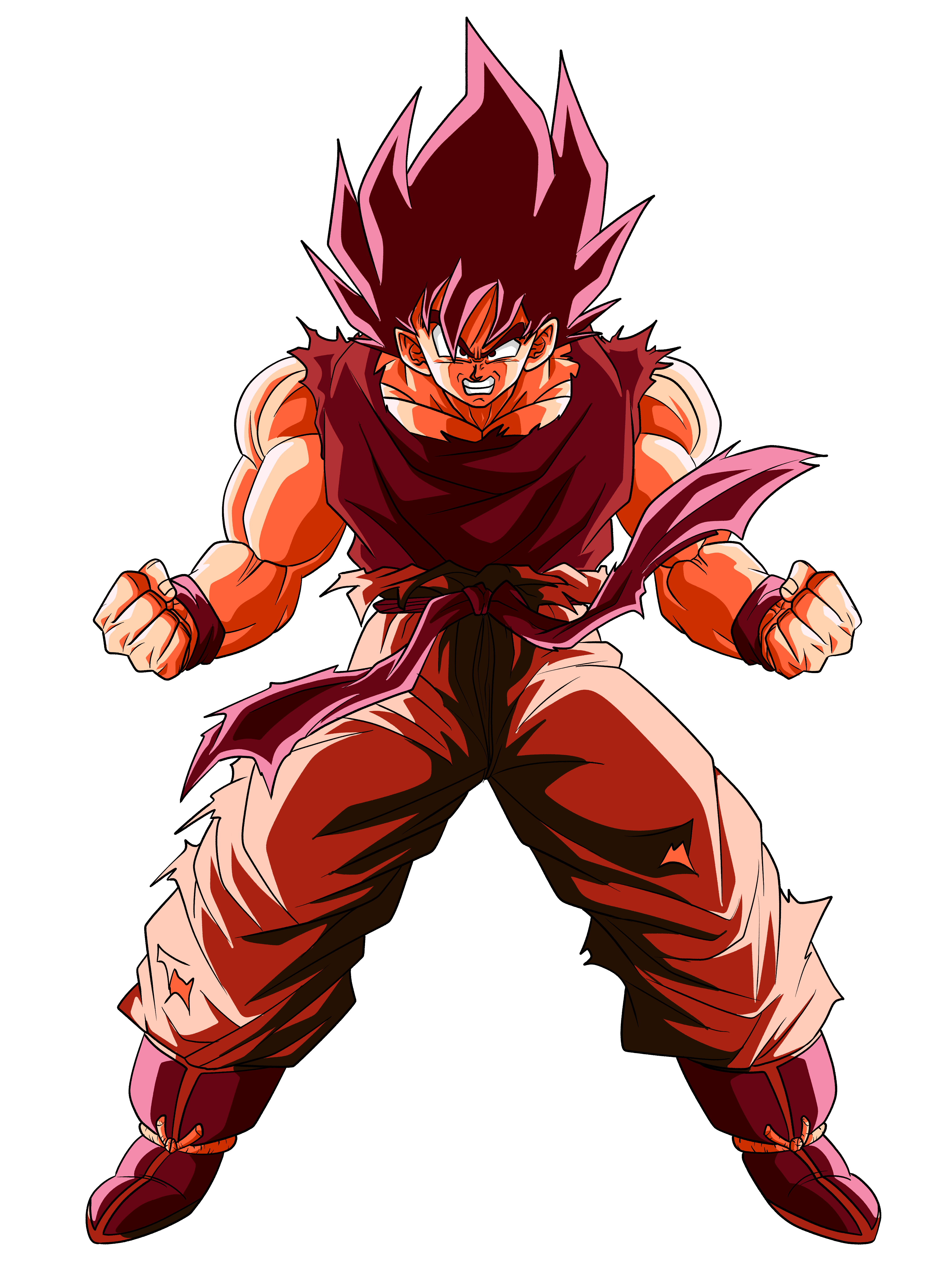 Goku Super Saiyajin Blue Kaioken by Arbiter720 on DeviantArt