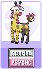 Girafarig evolution: kirinirik