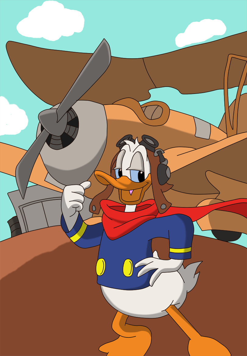 Donald the pilot