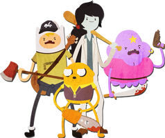 Adventure time meets Left 4 Dead